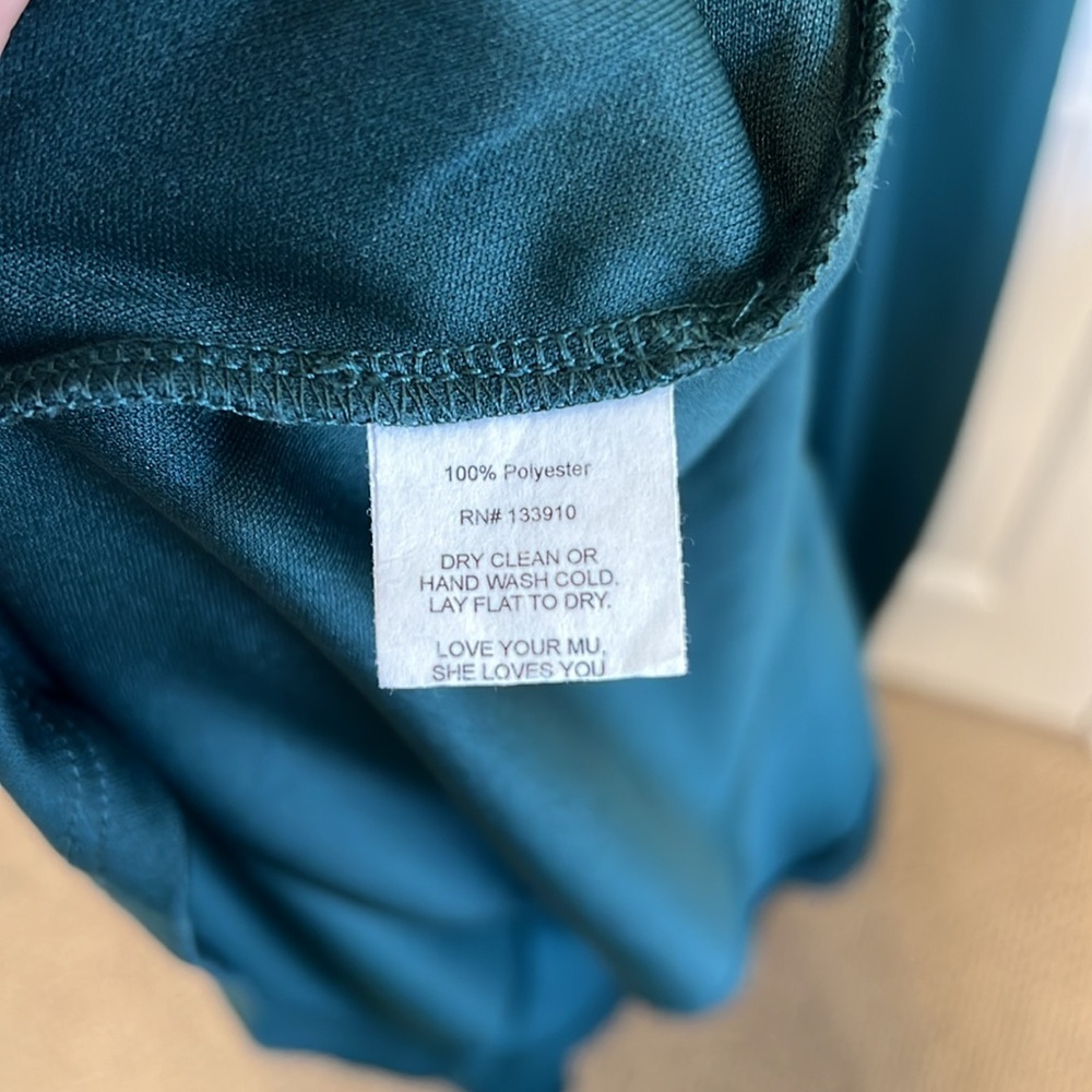 Show Me Your MuMu Teal Maxi Dress - Picture 13 of 14